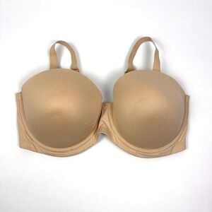 NWT Old Navy Low Coverage Convertible Strapless Underwire Bra Sz 40DD Beige